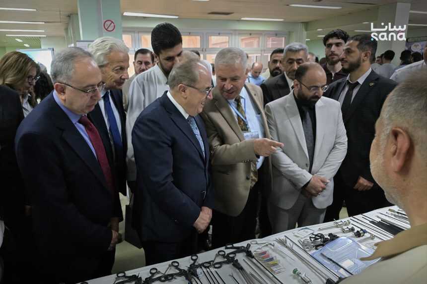 مؤتمر علمي بدمشق يناقش مستجدات الجراحة العامة والتنظيرية وممارساتها