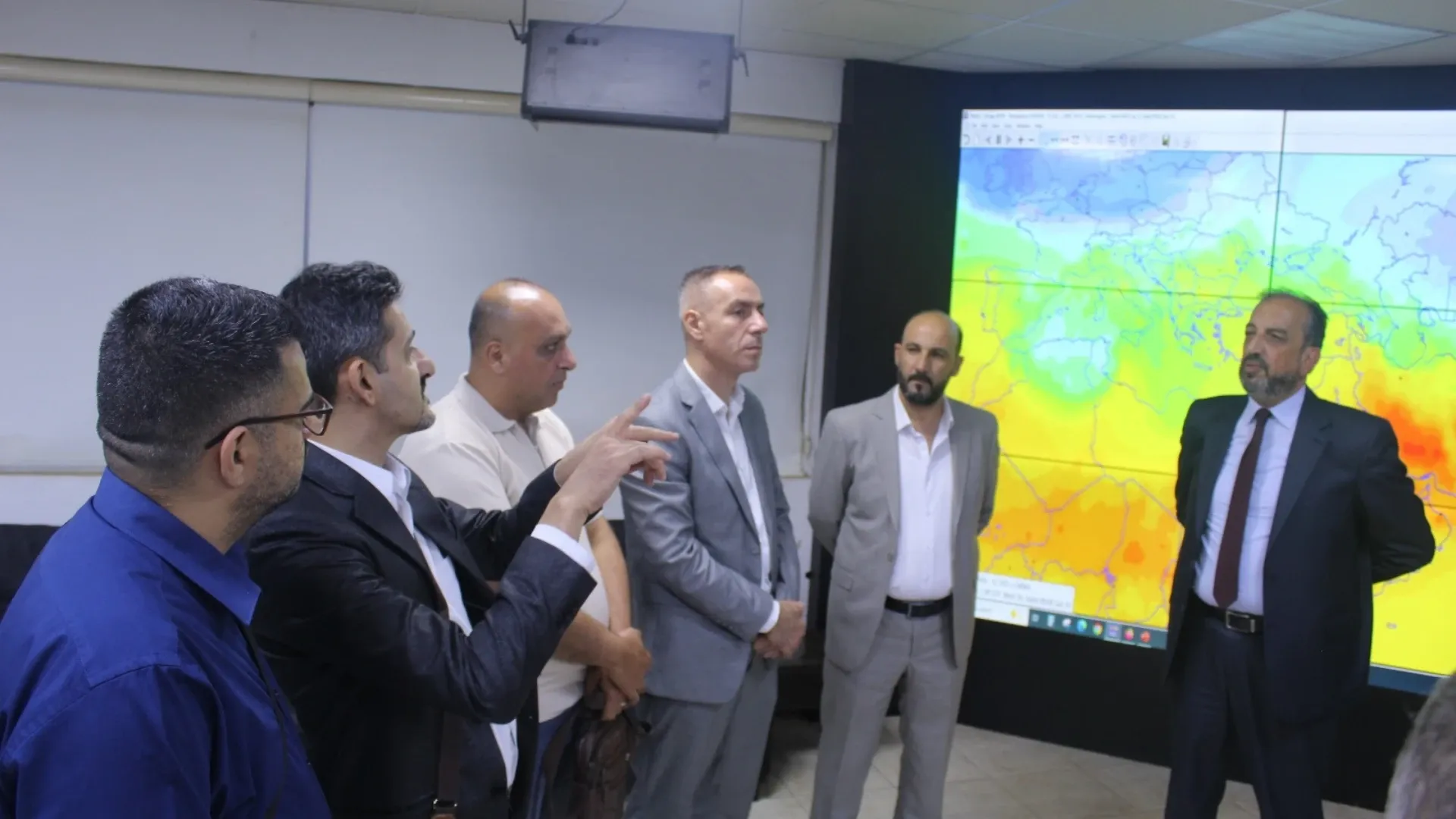 الأرصاد الجوية تبحث مع وفد سوري سبل التعاون وتبادل الخبرات