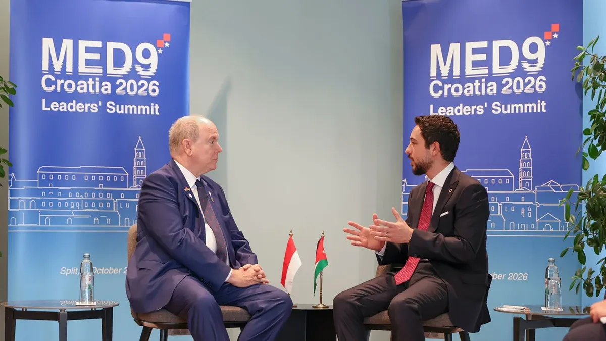 ولي العهد يلتقي أمير موناكو على هامش قمة