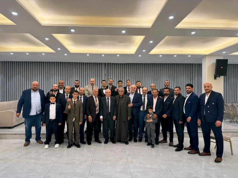 حفل زفاف المهندس حسن نجل الصحفي محمد غنام على المحامية زمزم مالك